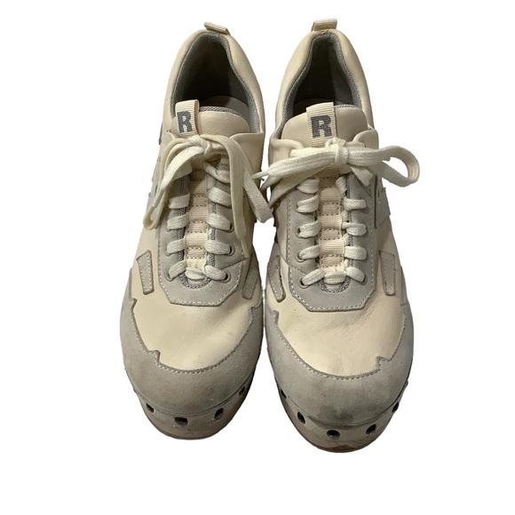 Ruco Line Lace-Up Block Heels Oxford Shoes - Picture 2 of 8